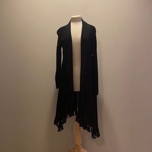 Mudpie Fringe Cardigan Size S/M